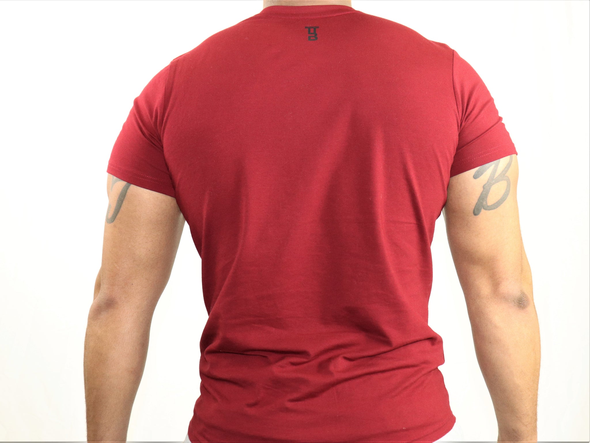 Burgundy "Motive" T-shirt