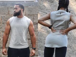 Gray Flex Tank Top