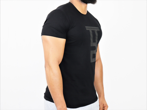 Black "Motive" T-shirt