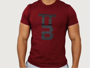 Burgundy "Motive" T-shirt