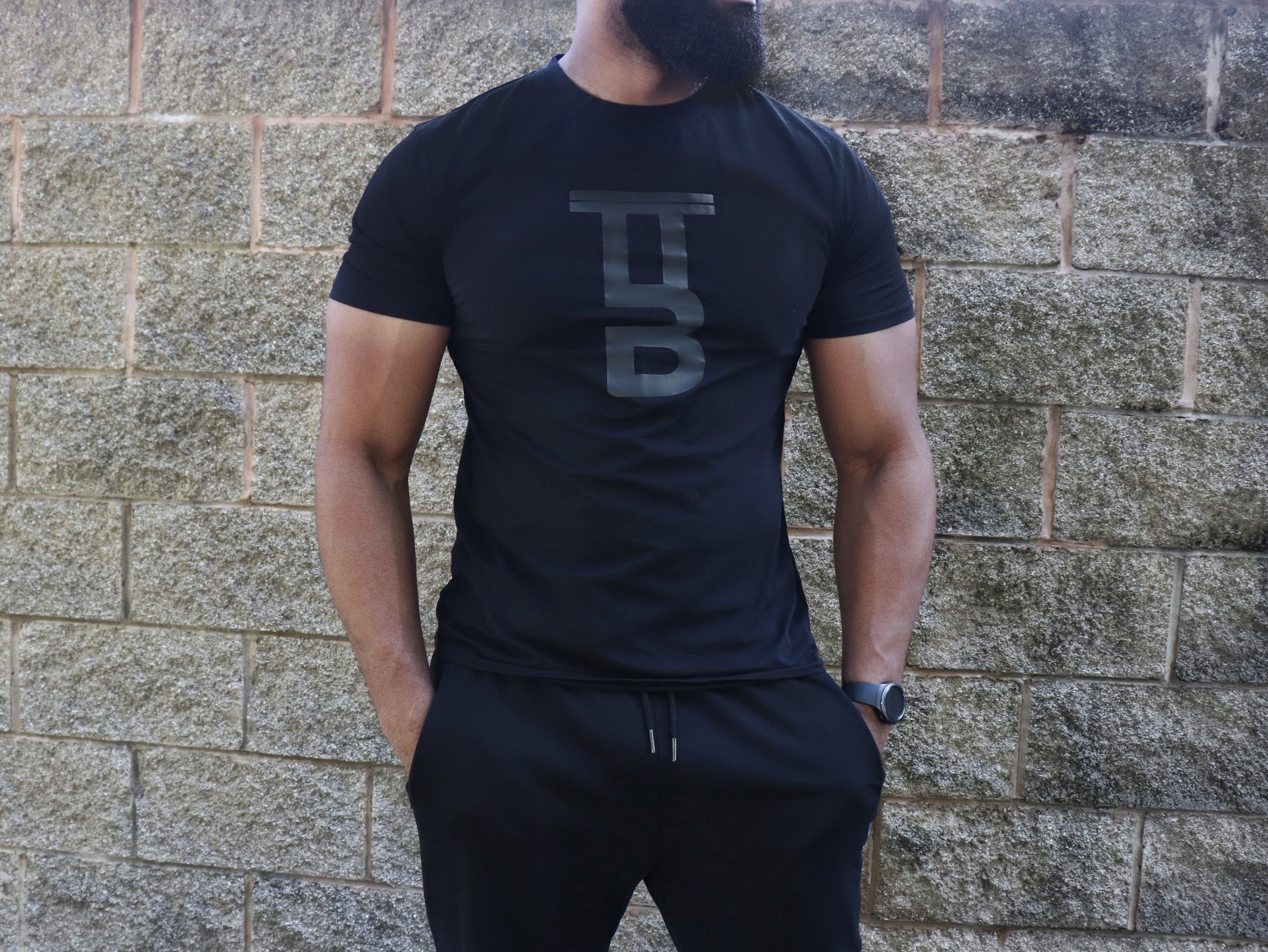 Black "Motive" T-shirt V2