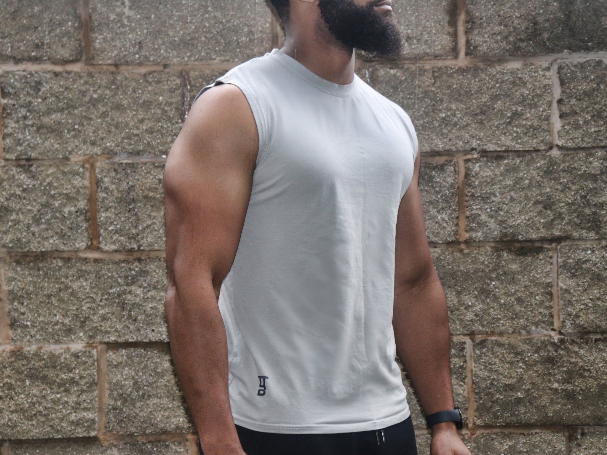 Gray Flex Tank Top