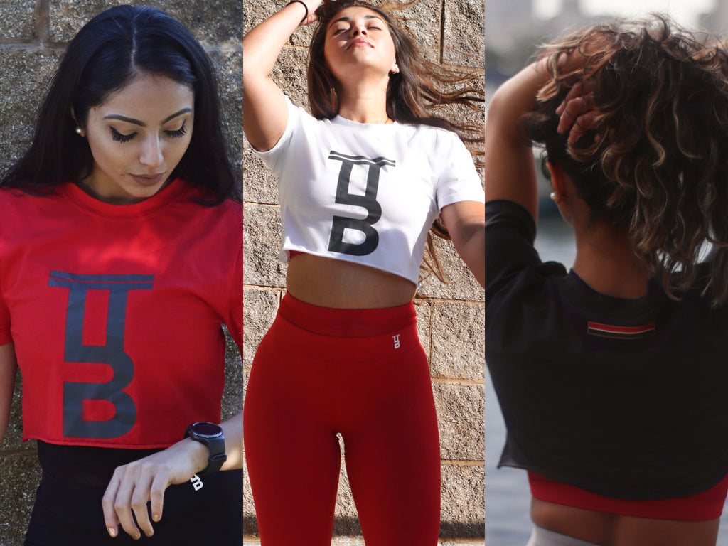 "Motive" T-shirt V2 Pack Cropped Three-Pack