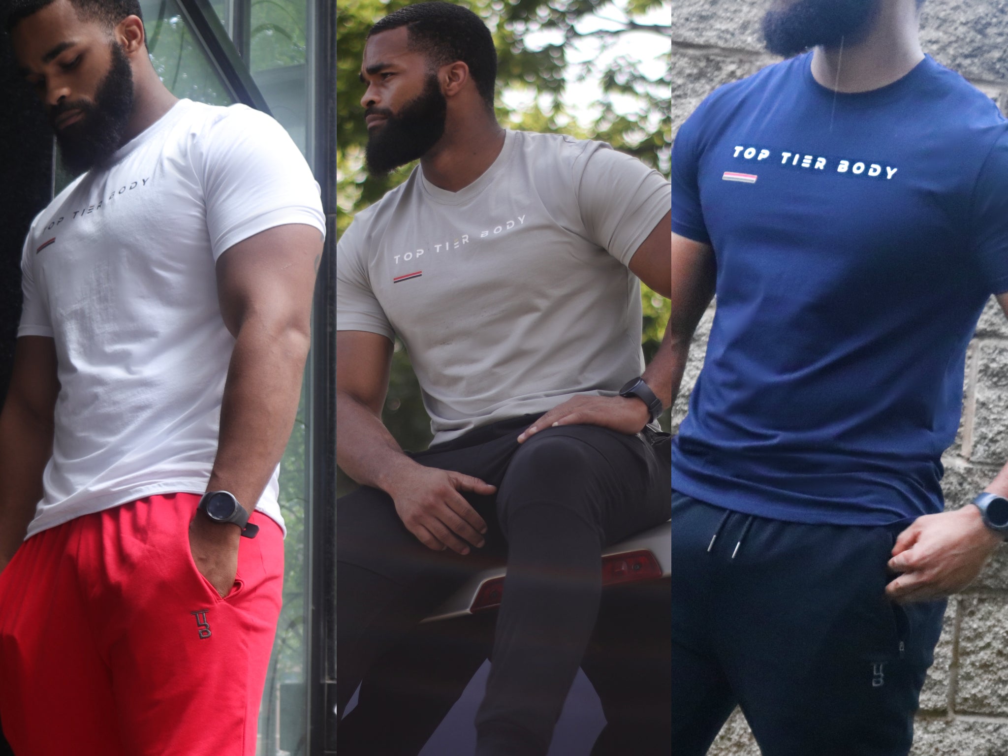 Rise T-Shirt Three-Pack
